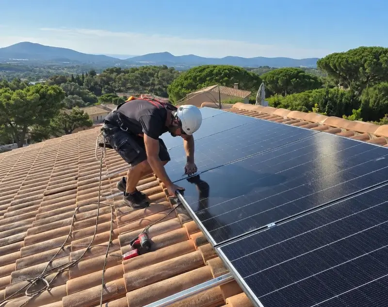 Installateur panneaux solaires Peynier — pose photovoltaïque sur toiture