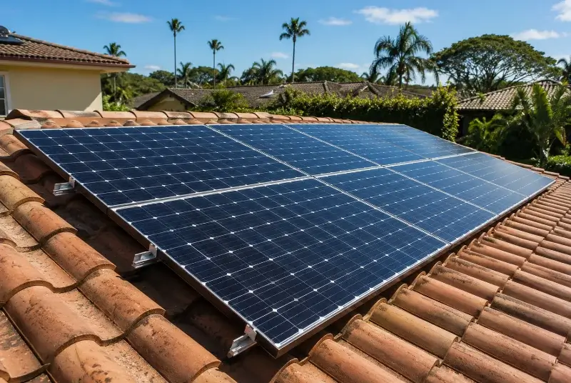 Installation de panneaux solaires à Peynier